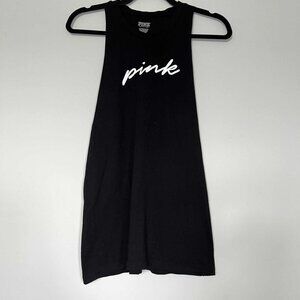 Victoria Secret PINK Activewear Tank Black Coloured